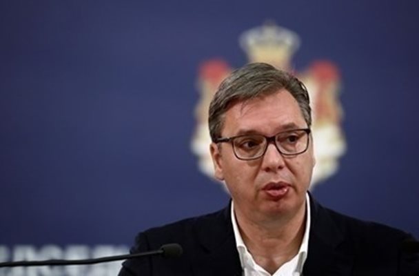 Сръбският президент Александър Вучич СНИМКА: Ройтерс