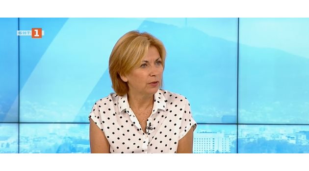 Социологът от "Алфа рисърч" Боряна Димитрова КАДЪР: БНТ