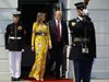 Мелания Тръмп с ярко жълта рокля при посещението на индийския премиер в Белия дом (Галерия)