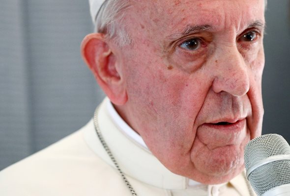 Папа Франциск Снимка: Ройтерс