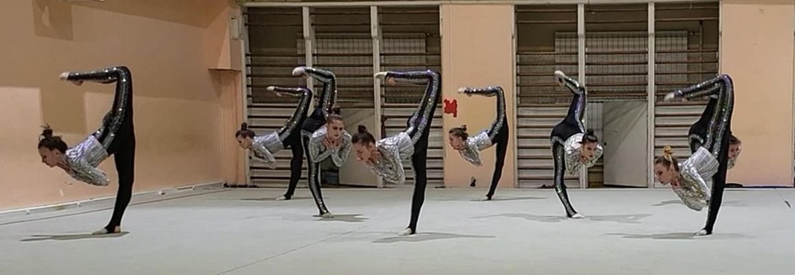 снимка: Фейсбук страница на Българската федерация по естетическа гимнастика
