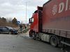 Свирепа катастрофа между тир и автомобил край Русе (снимки)
