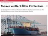 Танкер се блъсна в пристан и разля 200 тона мазут в близост до Ротердам