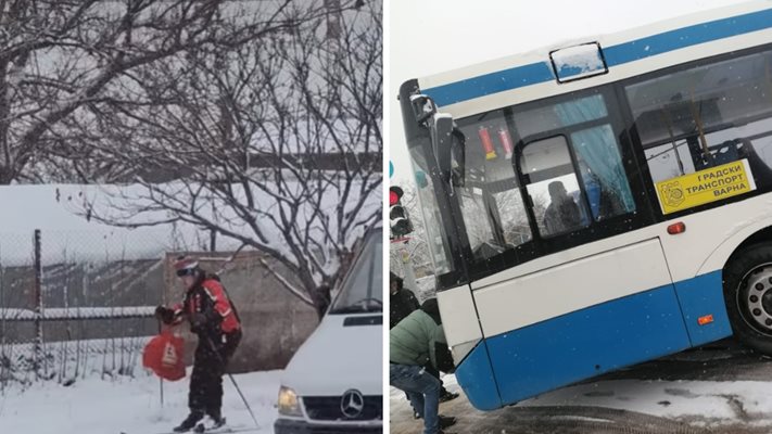 Във Варна извадиха ските