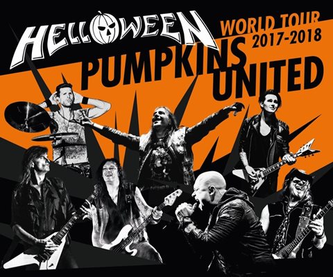 Helloween хрупат суши 90 мин. преди шоуто у нас