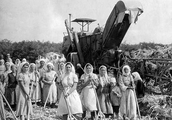 Колективизацията в България е кампания от 1944–1959 година на тоталитарния комунистически режим в страната за изземване на селскостопанските имоти от хората и предаването им на контролирани от държавната администрация Трудово-кооперативни земеделски стопанства (ТКЗС)