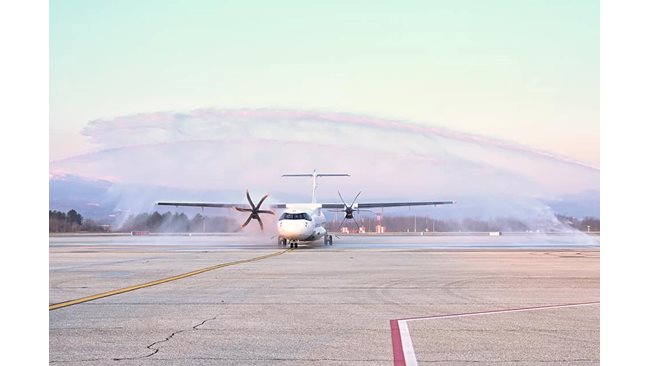 Gulliver’s first regular flight from Sofia to Skopje welcomed