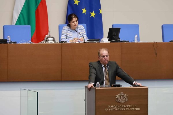 Шефът на комисията по конституционни въпроси Радомир Чолаков