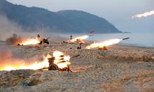Военно учение в Северна Корея