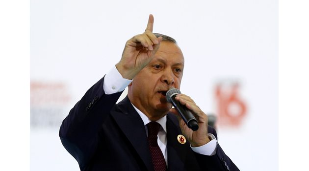 Президентът на Турция Реджеп Тайип Ердоган Снимка: Ройтерс