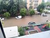 Проливен дъжд наводни улиците на Благоевград (Видео, снимки)