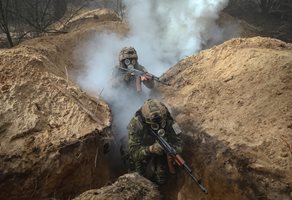 Украински военни от Националната гвардия
СНИМКА: Ройтерс