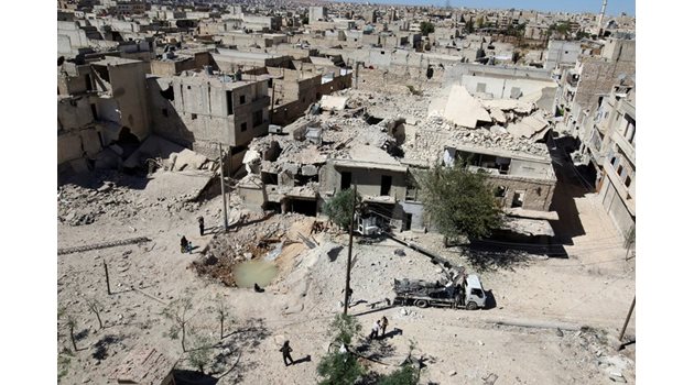 Сирийските въстаници са предприели контранастъпление в Алепо СНИМКА: Ройтерс