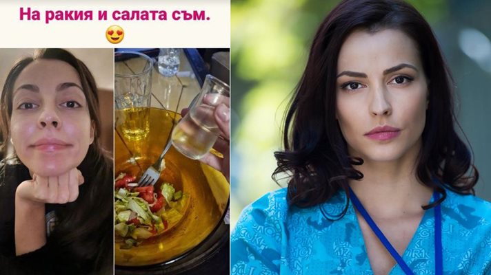 Неда Спасова обожава да пие ракия