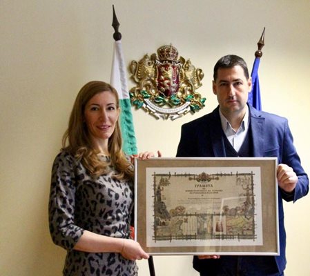 Николина Ангелкова  и Иван Тотев Снимка: Министерство на туризма