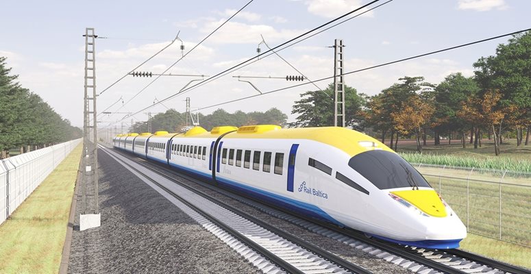 Пътническите влакове ще могат да развиват скорост 234 км в час.
СНИМКА: АРХИВ НА RAIL BALTICA