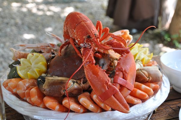 Актрисата обича риба и морски дарове