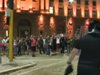 Напрежение до "Ларгото", задържаха петима протестиращи, хвърляли бутилки (Видео)