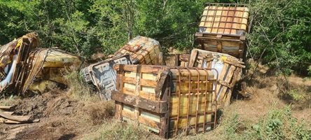 РИОСВ проверява сигнала за изхвърлени контейнери в землището на Община Сливополе