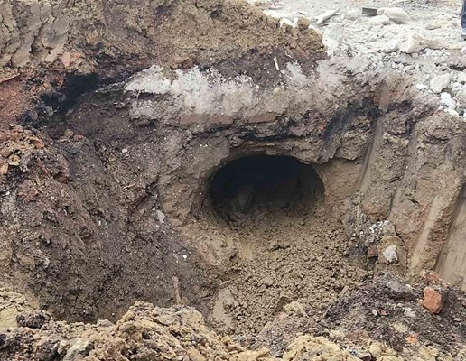 Затворници в Северна Македония изкопаха 40-метров тунел, за да избягат Снимка: Facebook/Министерство за внатрешни работи / Мinistria e Punëve të Brendshme