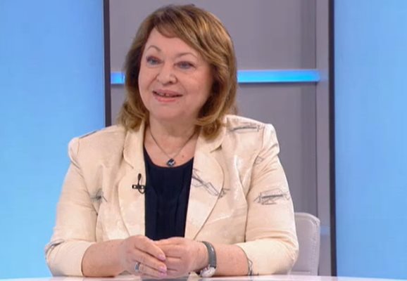  Бившият обществен министър Христина Христова. Кадър: Българска национална телевизия 