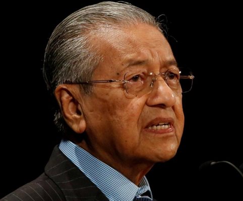 Малайзийският премиер Махатхир Мохамад СНИМКА: Ройтерс