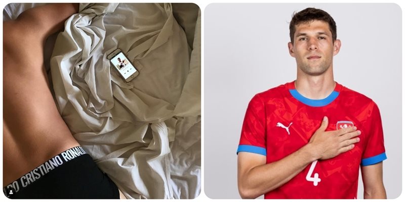 НЕЛОВКО! Грешникът за Чехия рекламира гащи на Роналдо
