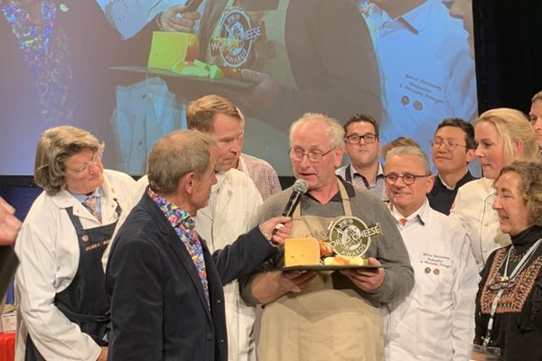 Норвежкият фермер и производител на най-хубавото сирене за 2018 г. Йорн Хафслунд Снимка: The Guild of Fine Food