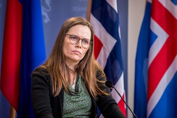Премиерът на Исландия Катрин Якобсдотир СНИМКА: Ройтерс