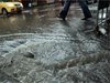 За 50 минути в Русе паднаха 20,3 л/кв. м дъжд
