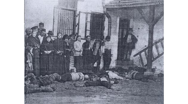 КЪРВАВА БАНЯ: Клането в Добрич от румънските войски е извършено пред гарата.