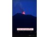 Стефан Щерев видя изригването на вулкана Етна