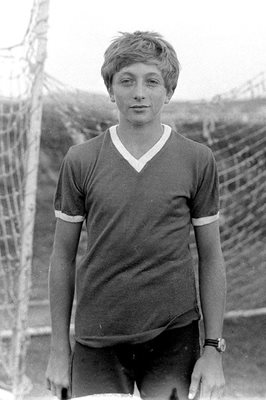 Трифон в началото на футболната си кариера
