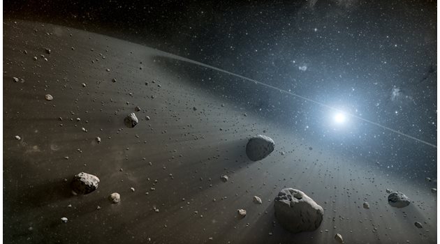 Астероиден пояс. СНИМКА: НАСА