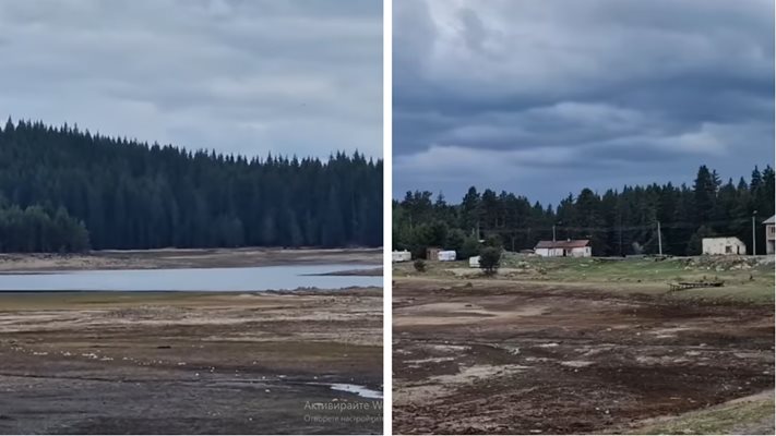 Гавра с най-живописния язовир в България! Пак го оставиха без вода (ВИДЕО)