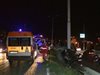 Тежка катастрофа в Русе, двама загинали, колата е смазана