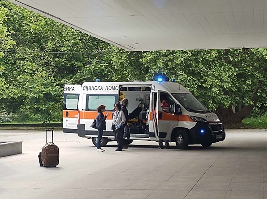 Линейка слеб сблъсъка на двата влака на Централна гара Снимка: Николай Литов