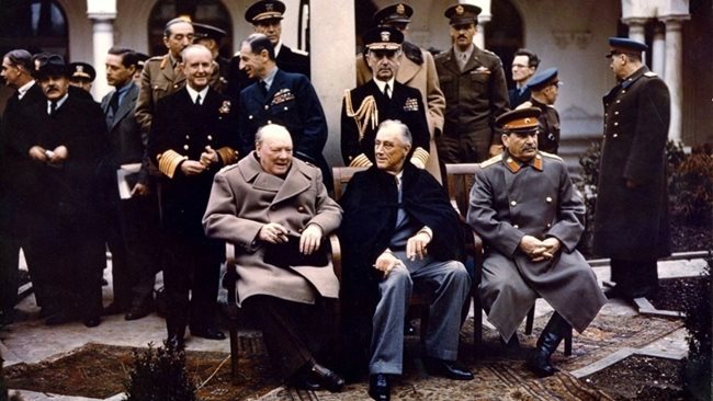 През 1945 г. лидерите на САЩ, Великобритания и Съветския съюз се срещат и в Ялта /Снимки: АРХИВ 168 ЧАСА