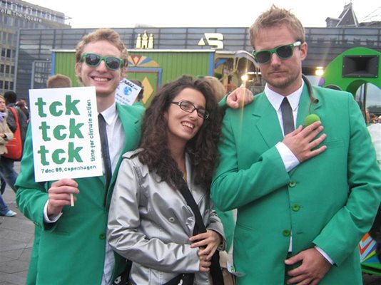 Люси Сетиян в Копенхаген, където участваше в престижното екологично състезание.
СНИМКИ: ЛИЧЕН АРХИВ И "24 ЧАСА" 
