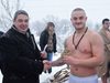 Машинист извади богоявленския кръст край Горна Оряховица