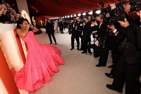 Стефани Хсу на наградите "Оскар" СНИМКА: Ройтерс