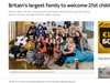 Най-голямото семейство във Великобритания чака 21-ото си дете