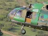 Вертолети на ВВС изляха 60 тона вода над пожара в Кресненското дефиле