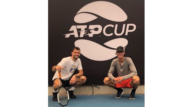 Григор Димитров и Кристиан Гро отдавна не пътуват заедно по турнири. 
