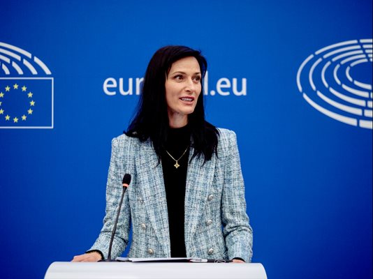 Мария Габриел СНИМКА: Пресцентър на Европейската комисия