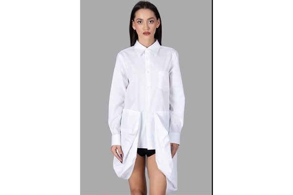 Интерпретация на класическата бяла риза на Comme des Garsons

СНИМКА: PLUS ZERO CONCEPT STORE