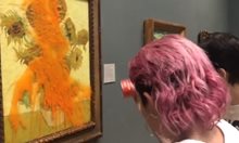 Екоактивисти унищожиха картината на Ван Гог 