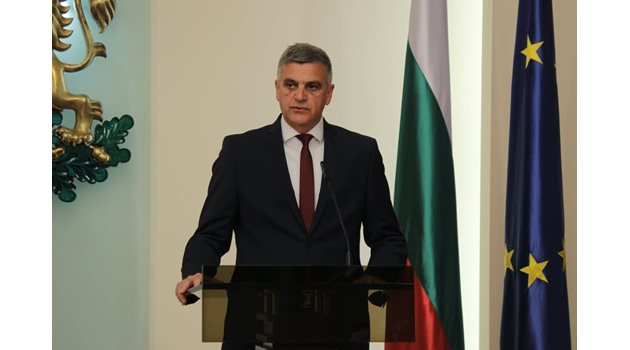 Служебният премиер Стефан Янев
