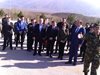 Бъчварова, Ненчев и македонските им колеги облитат с хеликоптер границата над планината Огражден