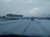 Нов сняг затрупа Пловдив, Околовръстното шосе - пързалка (Снимки)